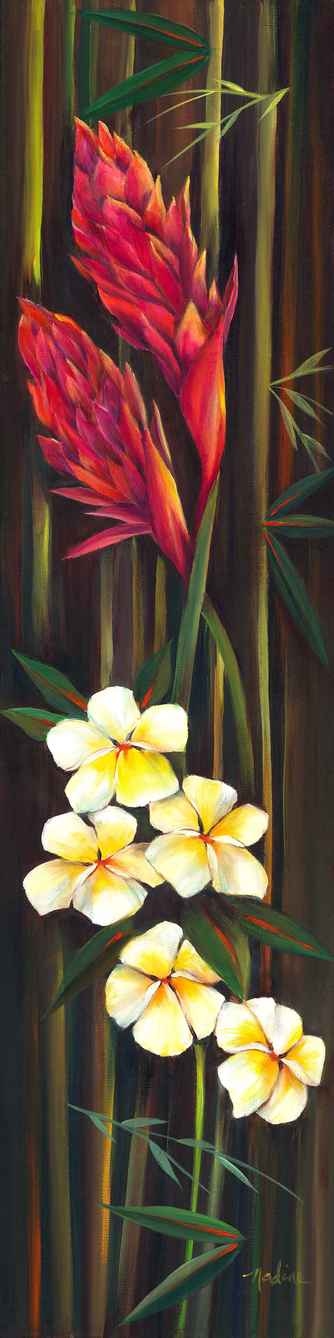 Bamboo Ginger Plumeria