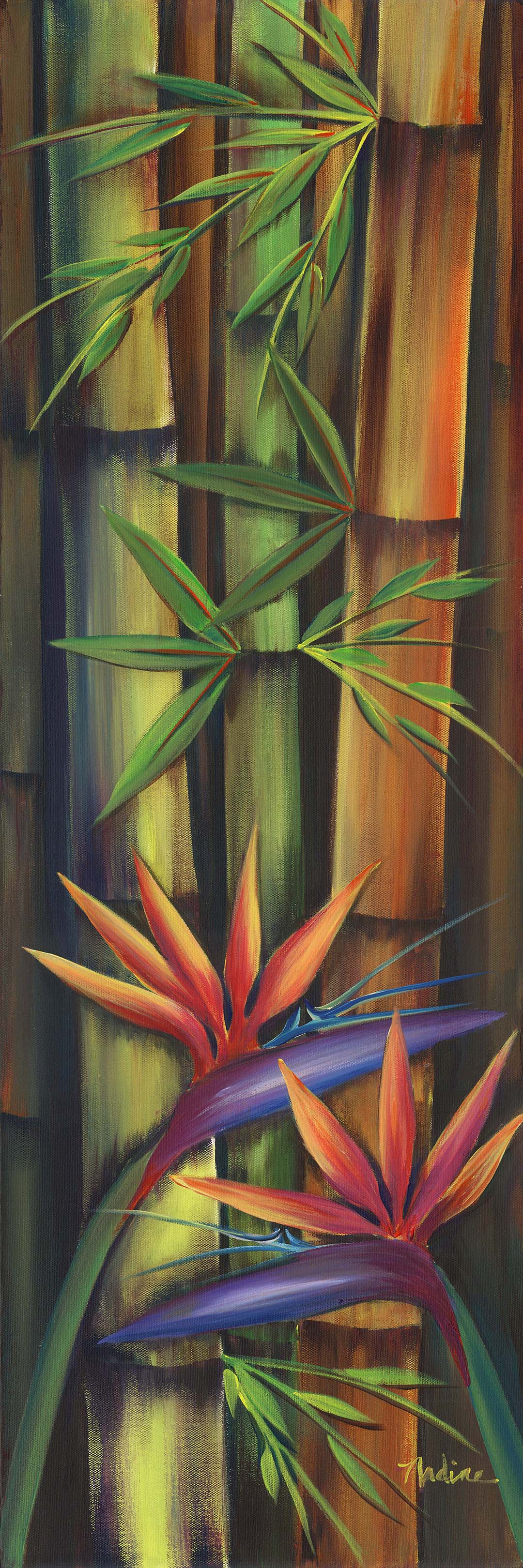 Bamboo Paradise Birds