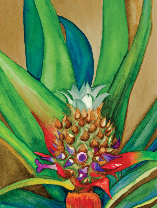 Blooming Pineapple
