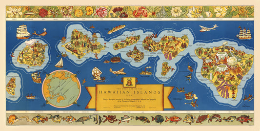 1937 Dole Hawaiian Islands