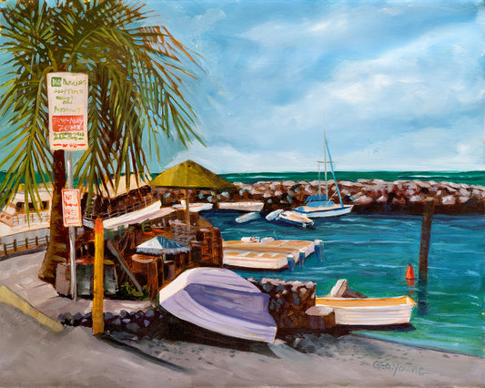 At The Harbor