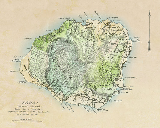 1908 HE Newton Kauai