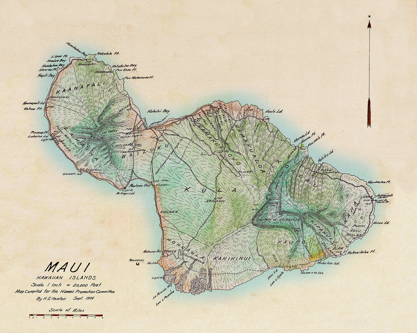 1908 HE Newton Maui