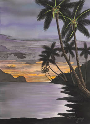 Romantic Maui Sunset