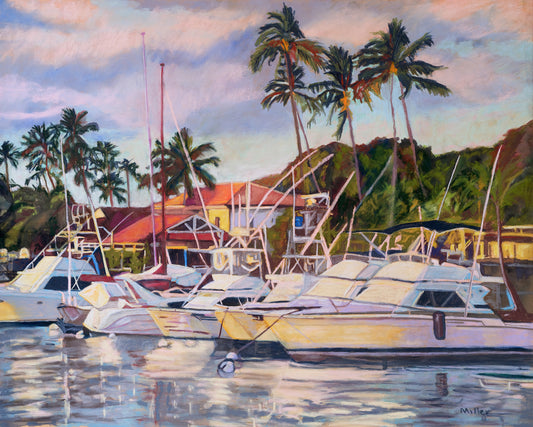 Lahaina Harbor Sunset