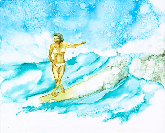 Riding the Blue